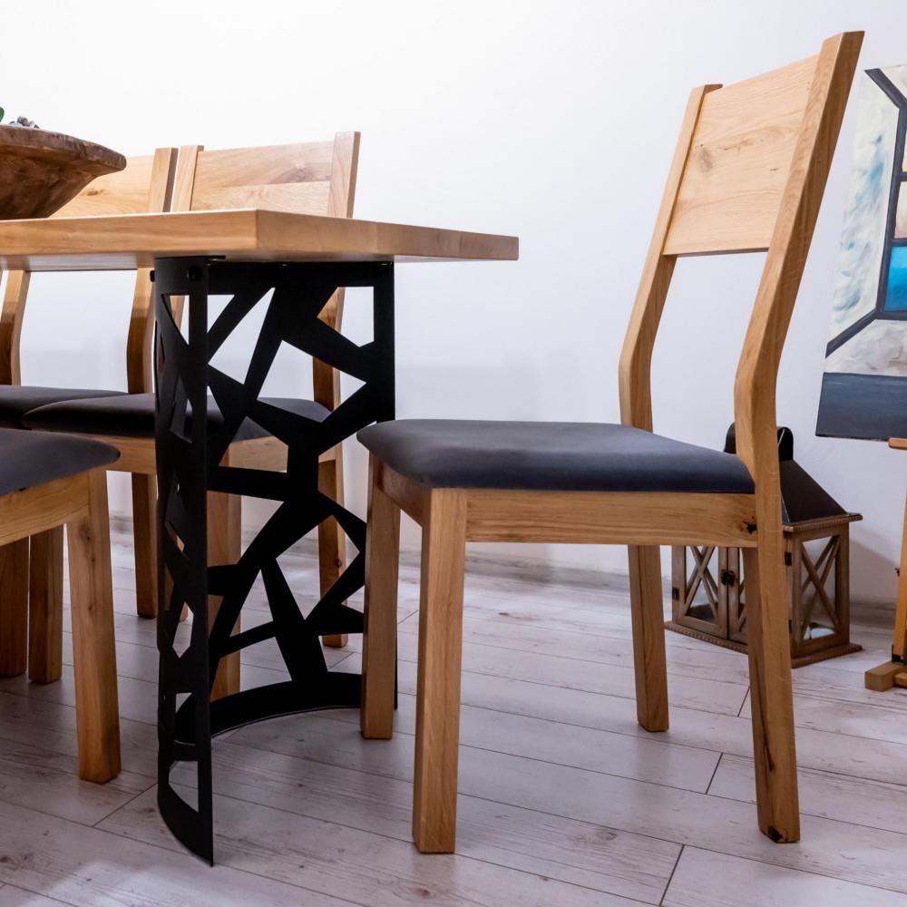 Krzesło drewniane -  dębowe Sylwester